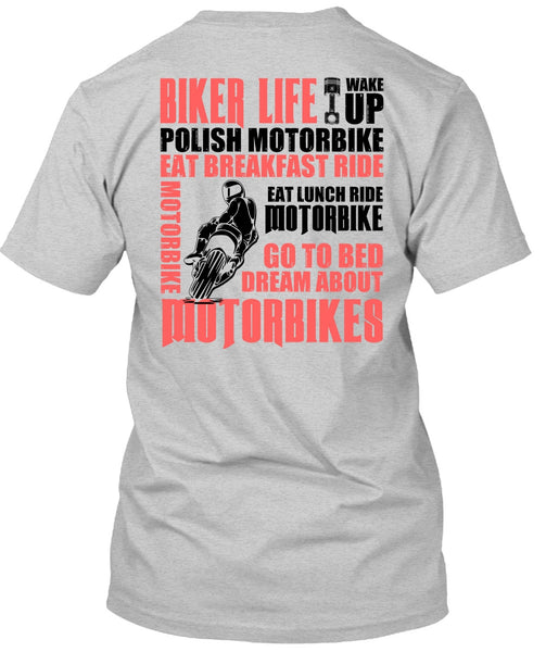 Biker Life T Shirt, I Love Biker T Shirt