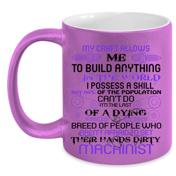 Cool Gift For Machinist Coffee Mug, Machinist Accent Mug