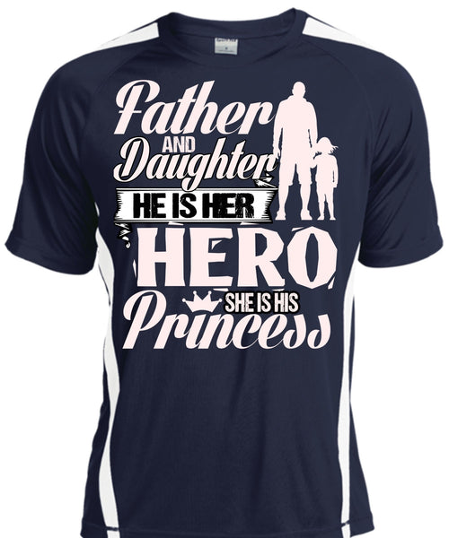 Father And Daughter T Shirt, She Is His Princess T Shirt, Cool Shirt