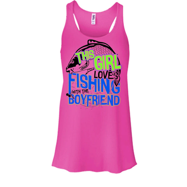 This Girl Loves Fishing T Shirt, Coolest Fishing Tank Top