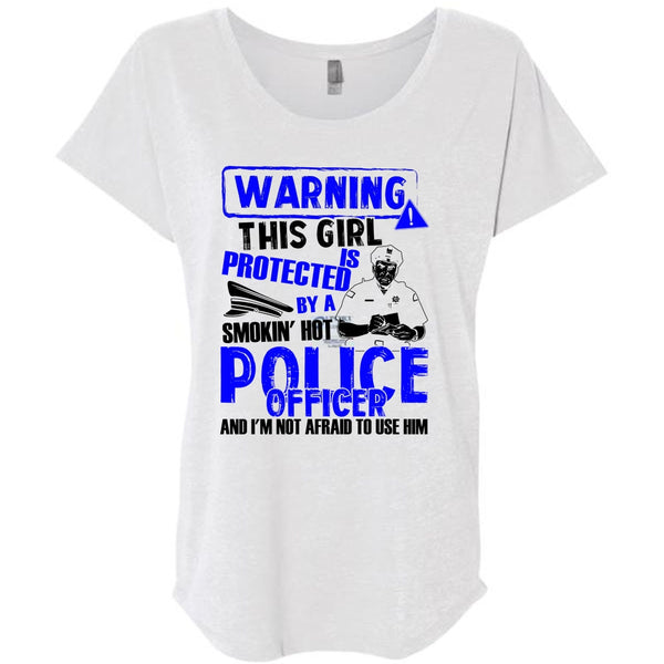 This Girl Is Protected By A Police Officer T Shirt, I Love Police T Shirt, Awesome T-Shirts
