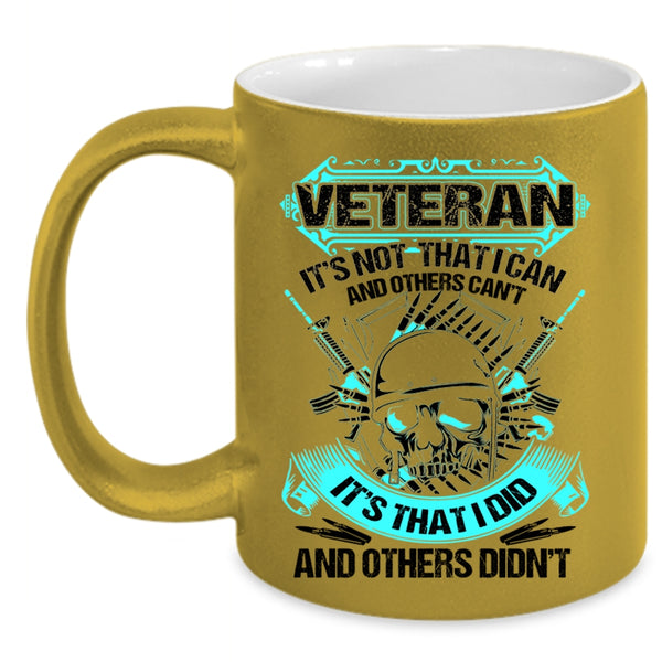 Awesome Gift For Grandpa Coffee Mug, Veteran Accent Mug
