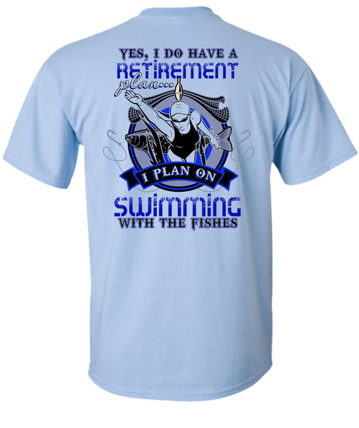 I Plan On Swimming T Shirt, I Love Swimming T Shirt
