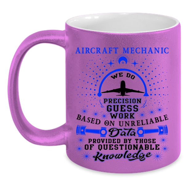 Cool Aircraft Mechanic Coffee Mug, Aircraft Mechanic Accent Mug