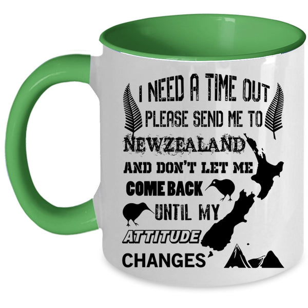 Funny Traveling Coffee Mug, Send Me To Newzealand Accent Mug