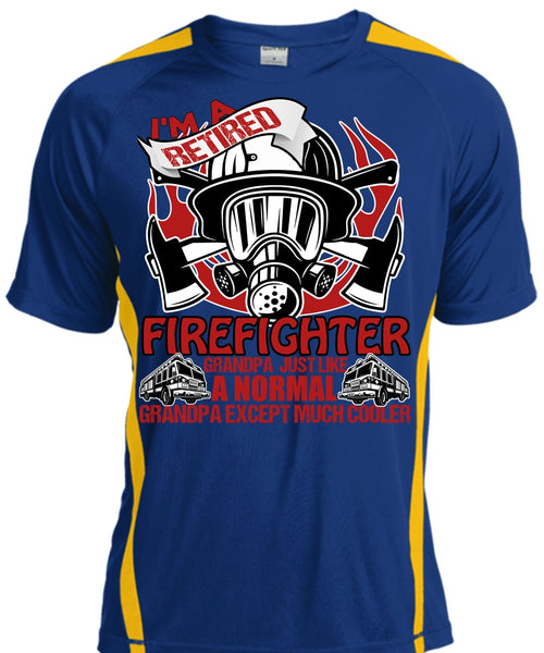 I'm A Retired Firefighter Grandpa T Shirt, Being A Firefighter T Shirt, Cool Shirt