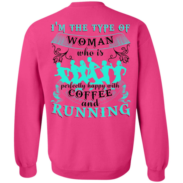 I Love Running T Shirt, Coffee And Running Sweatshirt