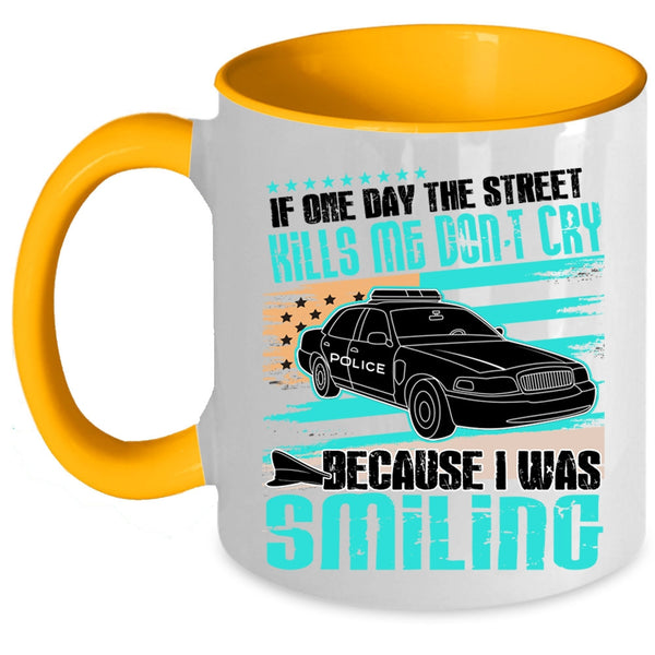 Funny Gift For Police Officer Coffee Mug, Awesome Policeman Accent Mug