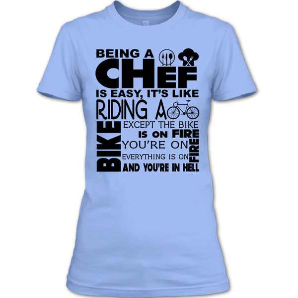 Being A Chef Is Easy T Shirt, I'm A Coolest Chef T Shirt