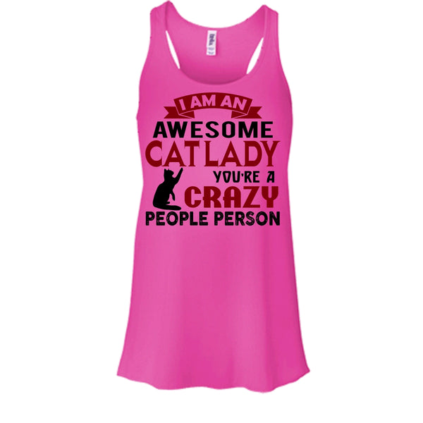 I Am An Awesome Cat Lady Shirt, Cool Cat Lady Shirt
