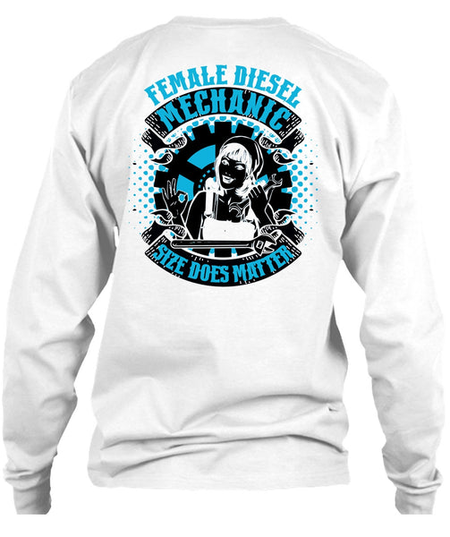 Female Diesel Mechanic T Shirt, I Love Mechanic T Shirt