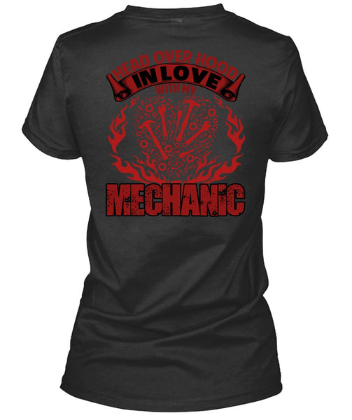 In Love With My Mechanic T Shirt, Being A Mechanic T Shirt