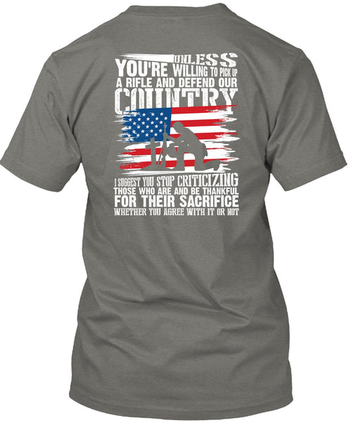 Defend Our Country T Shirt, Being A Veteran T Shirt