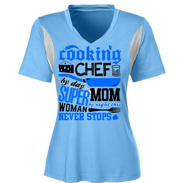 Cooking Chef By Day T Shirt, Mom By Night T Shirt