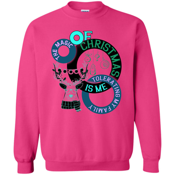 Coolest Merry Christmas T Shirt, The Magic Of Christmas Is Me Sweatshirt