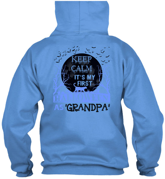 Keep Calm It's My First Halloween As Grandpa T Shirt, Wait For Halloween T Shirt