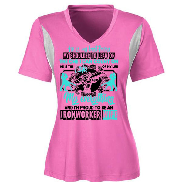 I'm Proud To Be An Ironworker Wife T Shirt, Being An Ironworker T Shirt, Awesome T-Shirts