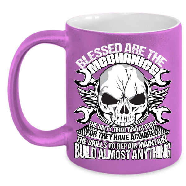 Blessed Are The Mechanics Coffee Mug, Best Gift For My Husband Coffee Cup