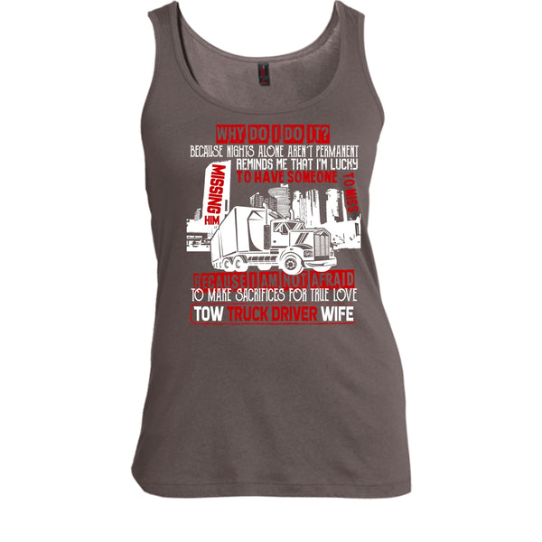 Tow Truck Driver Wife T Shirt, Coolest Trucker's Wife T Shirt, Cool T Shirt
