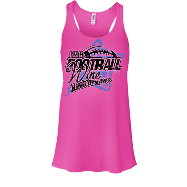 I'm A Football T Shirt, Coolest Football Lady Tank Top