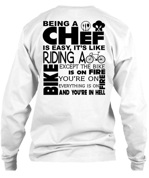 Being A Chef Is Easy T Shirt, My Job T Shirt