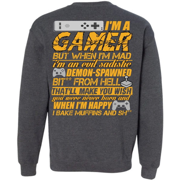 I'm Happy T Shirt, I Love Gaming Sweatshirt