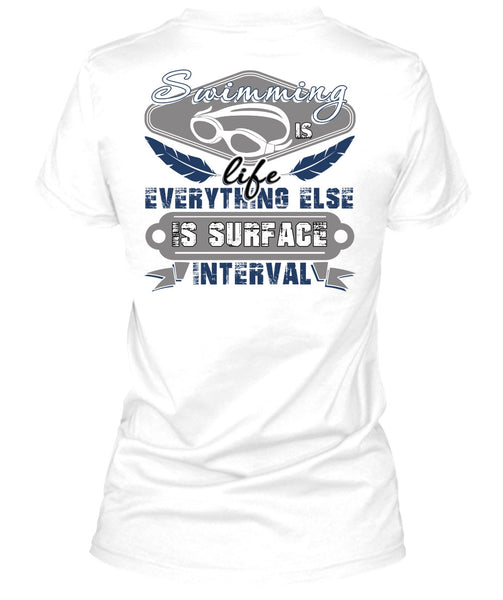 Swimming Is Life T Shirt, I Love Swimming T Shirt