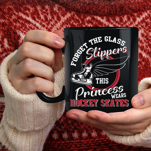 This Princess Wears Hockey Skates Coffee Mug, Cool Daughter Coffee Cup