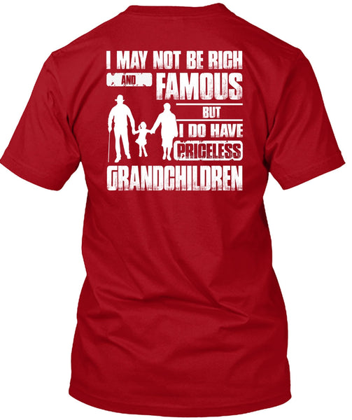 I Do Have Priceless Grandchildren T Shirt, Being A Baby T Shirt