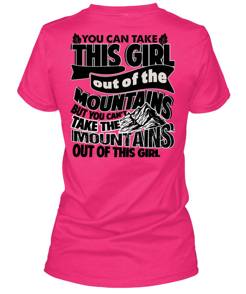 Mountains Out Of This Girl T Shirt, I Love Hiking T Shirt