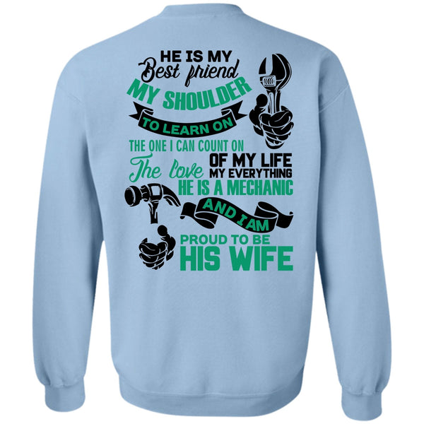 I Love Wife T Shirt, Proud To Be His Wife Sweatshirt
