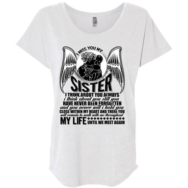 I Miss You My Sister T Shirt, I Love Sister T Shirt, Awesome T-Shirts