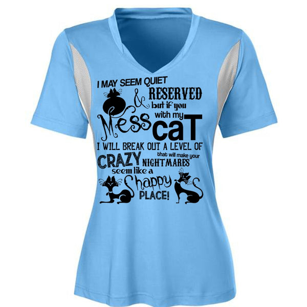 You Mess With My Cat T Shirt, I Love My Cat T Shirt, Awesome T-Shirts