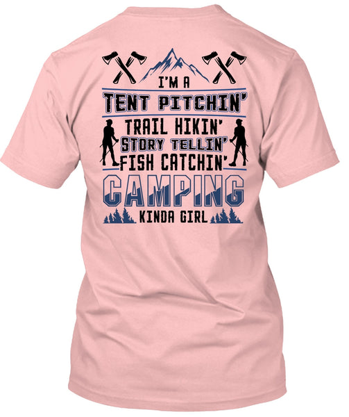 Camping Kinda Girl T Shirt, I Love Camping T Shirt