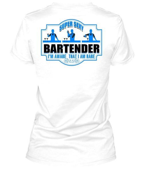 Bartender I'm Aware T Shirt, I Love Bartender T Shirt