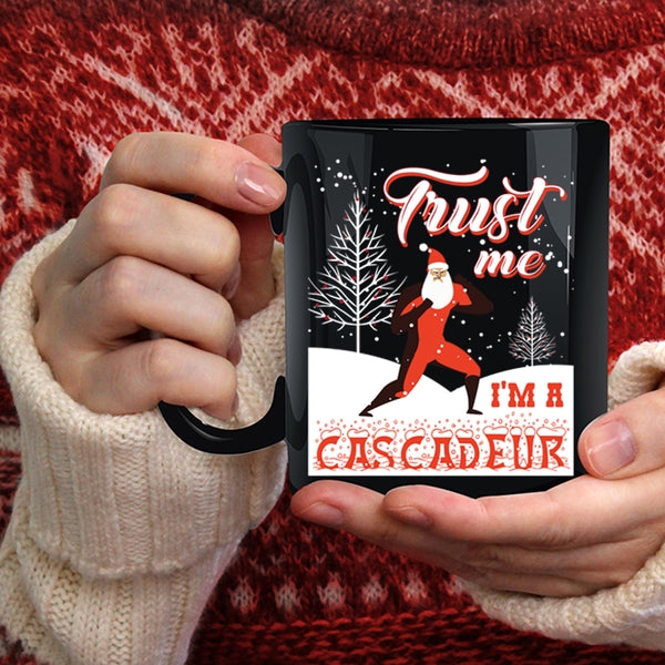 I'm A Cascadeur Coffee Mug, Cute Christmas Coffee Cup