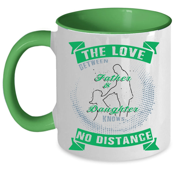 Awesome Father Coffee Mug, The Love Between Father And Daughter Accent Mug