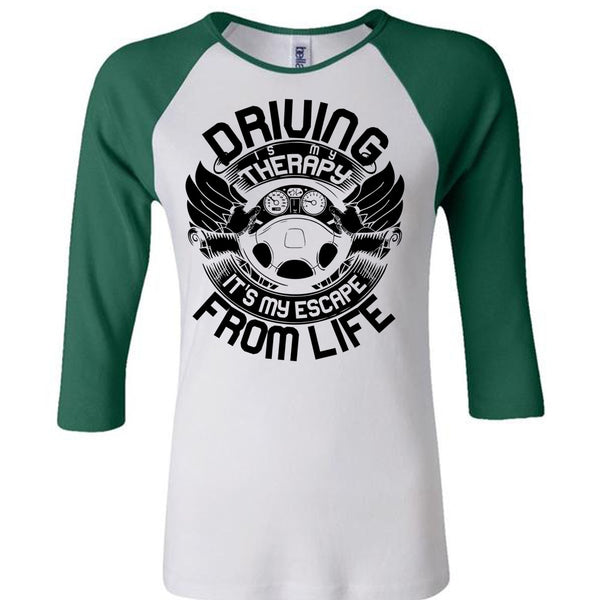 Driving Is My Therapy T Shirt, I Love Car T Shirt, Awesome T-Shirts