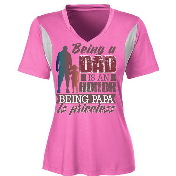 Being A Dad Is An Honor T Shirt, I Love Papa T Shirt, Awesome T-Shirts