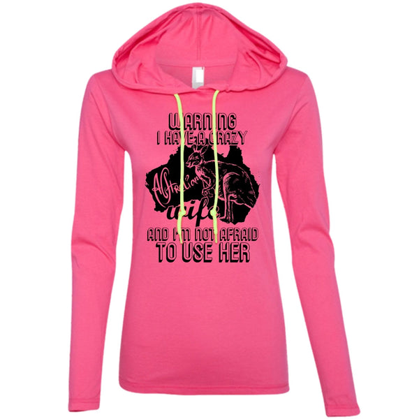 I Have A Crazy Australian Wife T Shirt, I Love Wife T Shirt, Awesome T-Shirts