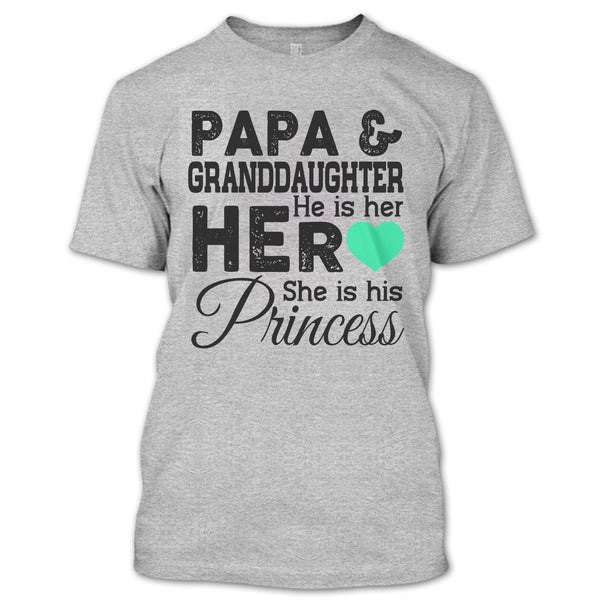 Papa & Daughter T Shirt, Best Dad Ever T Shirt