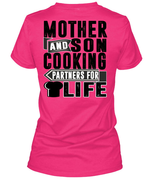 Mother And Son Cooking T Shirt, I Love Cooking T Shirt