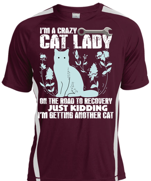 I'm A Crazy Cat Lady On The Road T Shirt, I'm Getting Another Cat T Shirt, Cool Shirt