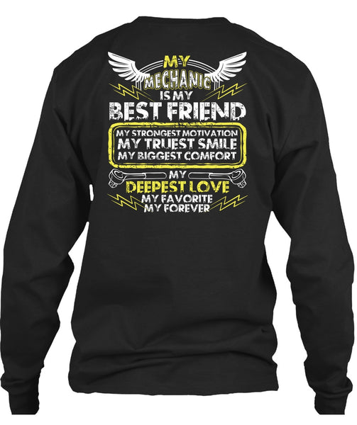 My Mechanic Is My Best Friend T Shirt, My Favorite My Forever T Shirt