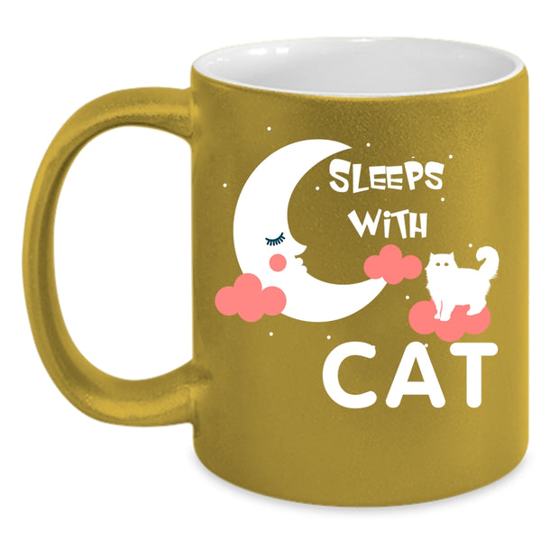 Sleep With Cat Mug, My Cats Cup