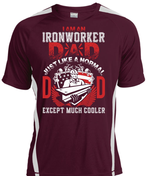 I Am An Ironworker Dad T Shirt, Being An Ironworker T Shirt, Cool Shirt