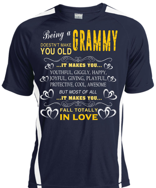 Being A Grammy T Shirt, It Makes You Youthful T Shirt, Cool Shirt