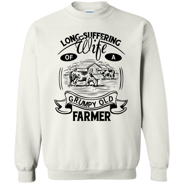 Coolest Grandpa T Shirt, Long-Suffering Wife Sweatshirt
