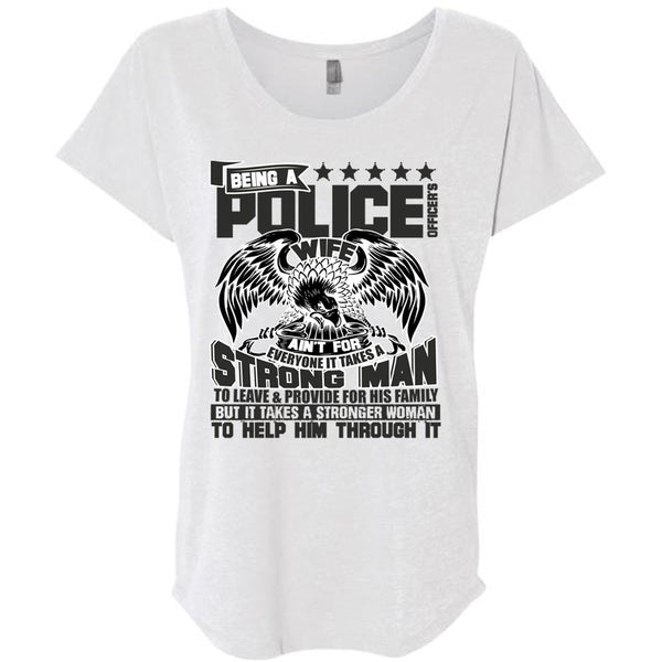 Being A Police Officer's Wife T Shirt, I Love Police T Shirt, Awesome T-Shirts