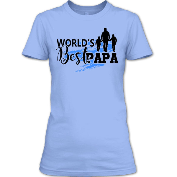 World's Best Papa T Shirt, Gift For Papa T Shirt